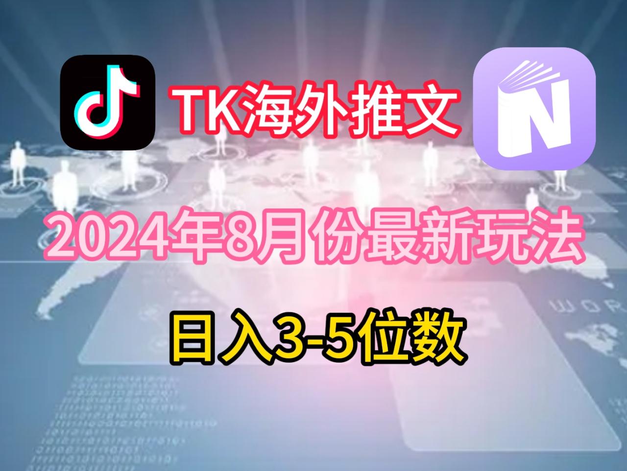 （9805期）TikTok海外推文新玩法，转战海外市场赚美金